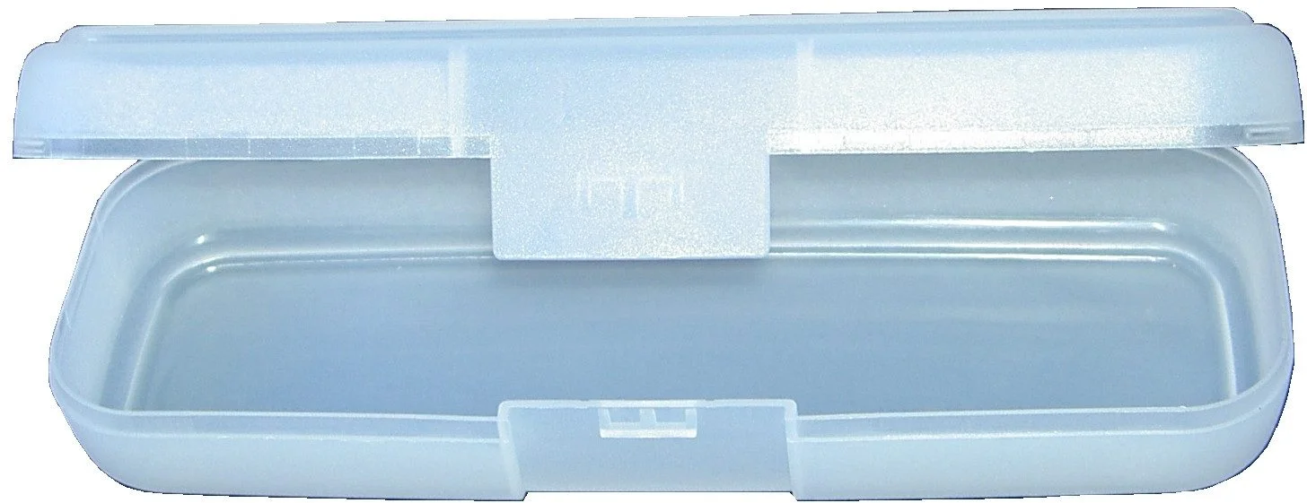 Aufbewahrungsbox aus PP – 138 × 102 × 30 mm, Transparent